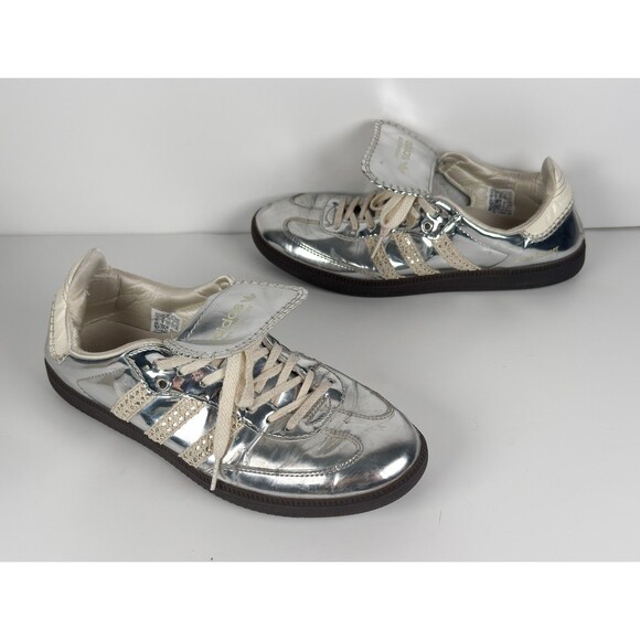 Authentic Adidas Samba Wales Bonner Silver Metallic Men\'s Size US 10.5